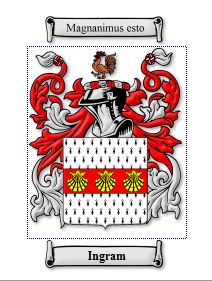 Ingram Coat of Arms