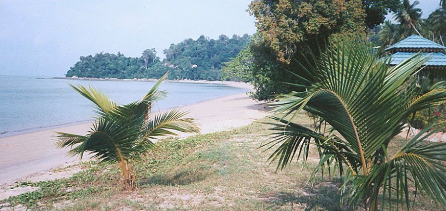 Beach at Pasir Bogak on Pulau Pangkor