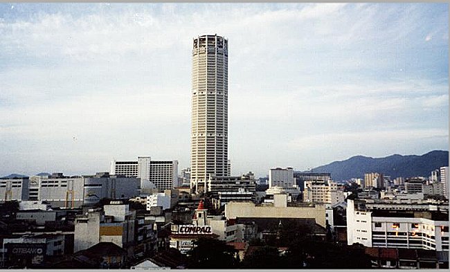 Komtar in Georgetown on Pulau Penang