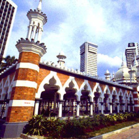 Masjid Jame ( The Friday Mosque ) in Kuala Lumpur