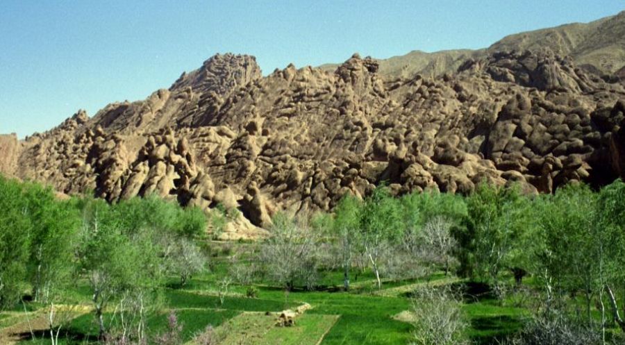Dades Valley in sub-sahara Morocco