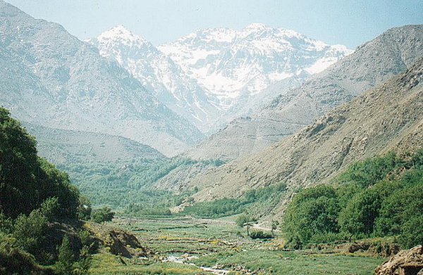 Toubkal in the High AtlasHigh Atlas of Morocco