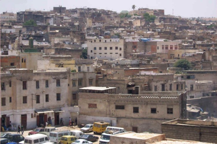 Medina in Fez in Morocco