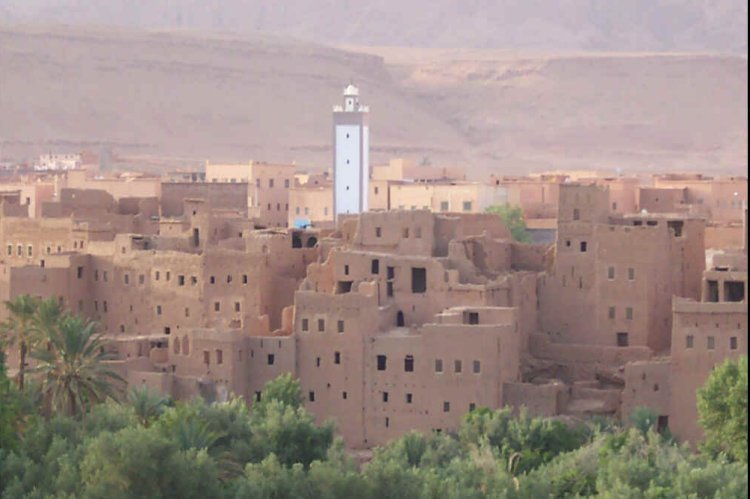 Tinerhir in the sub-sahara of Morocco