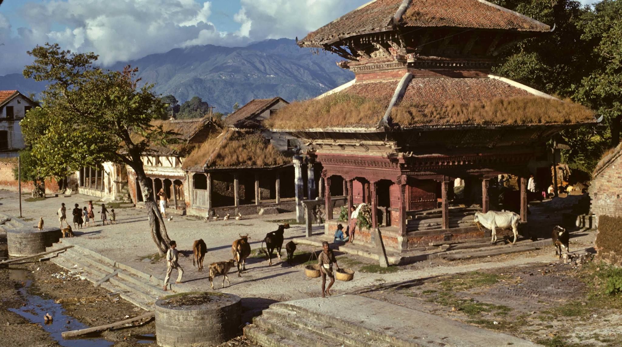 Indrayani Temple on Bagmati River in Kathmandu