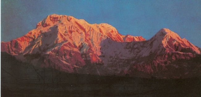 Annapurna South and Hiunchuli