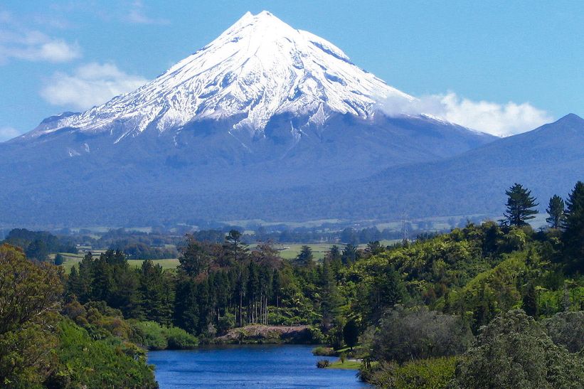 Mt. Egmont / Taranaki in the North Island