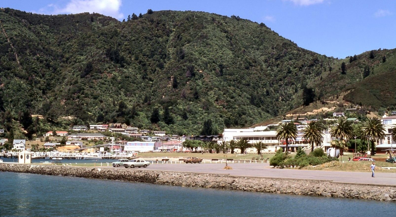 Russel in the Bay of Islands off the North Island of New Zealand