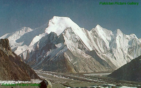 The Seven Thousanders - Chogolisa ( 7668m ) in the Karakorum Mountains of Pakistan