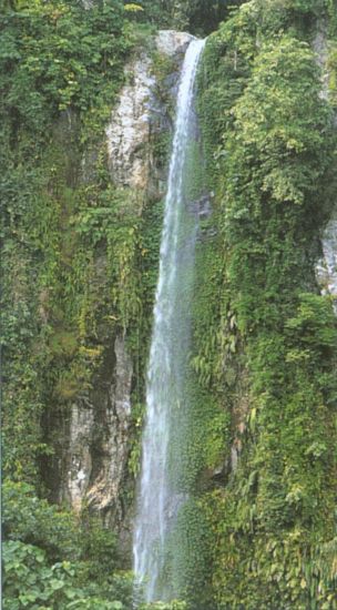 Aliwagwag Falls - the highest waterfalls in the Philippines