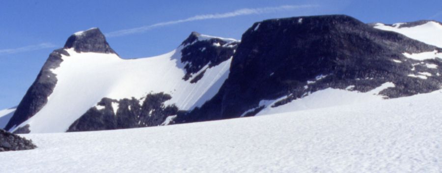 Lodalskåpa on Jostedalsbreen Ice-cap in Norway