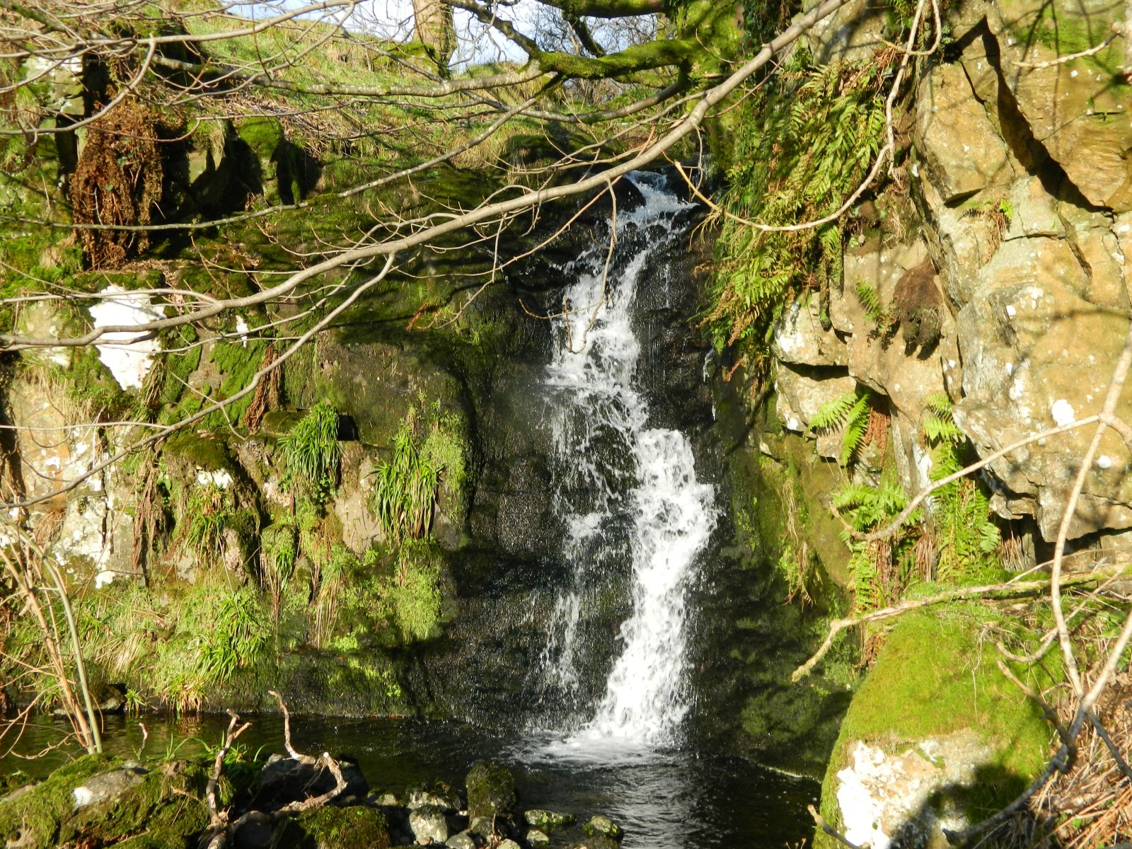 Waterfall on Aldessen Burn