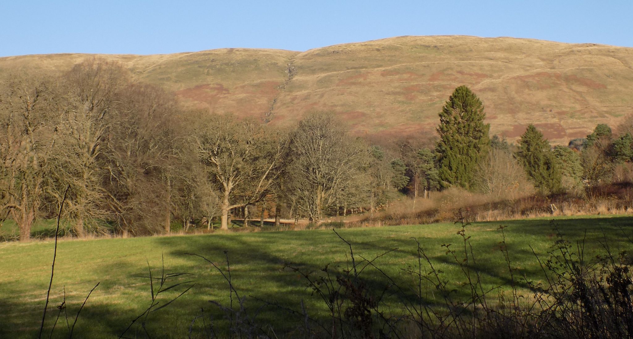 Campsie Fells on route from Alloch Dam to Mount Dam