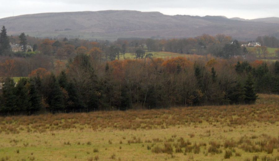 Kilpatrick Hills from Balfron Station Road