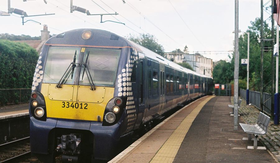 Train at Railway Station in Westerton