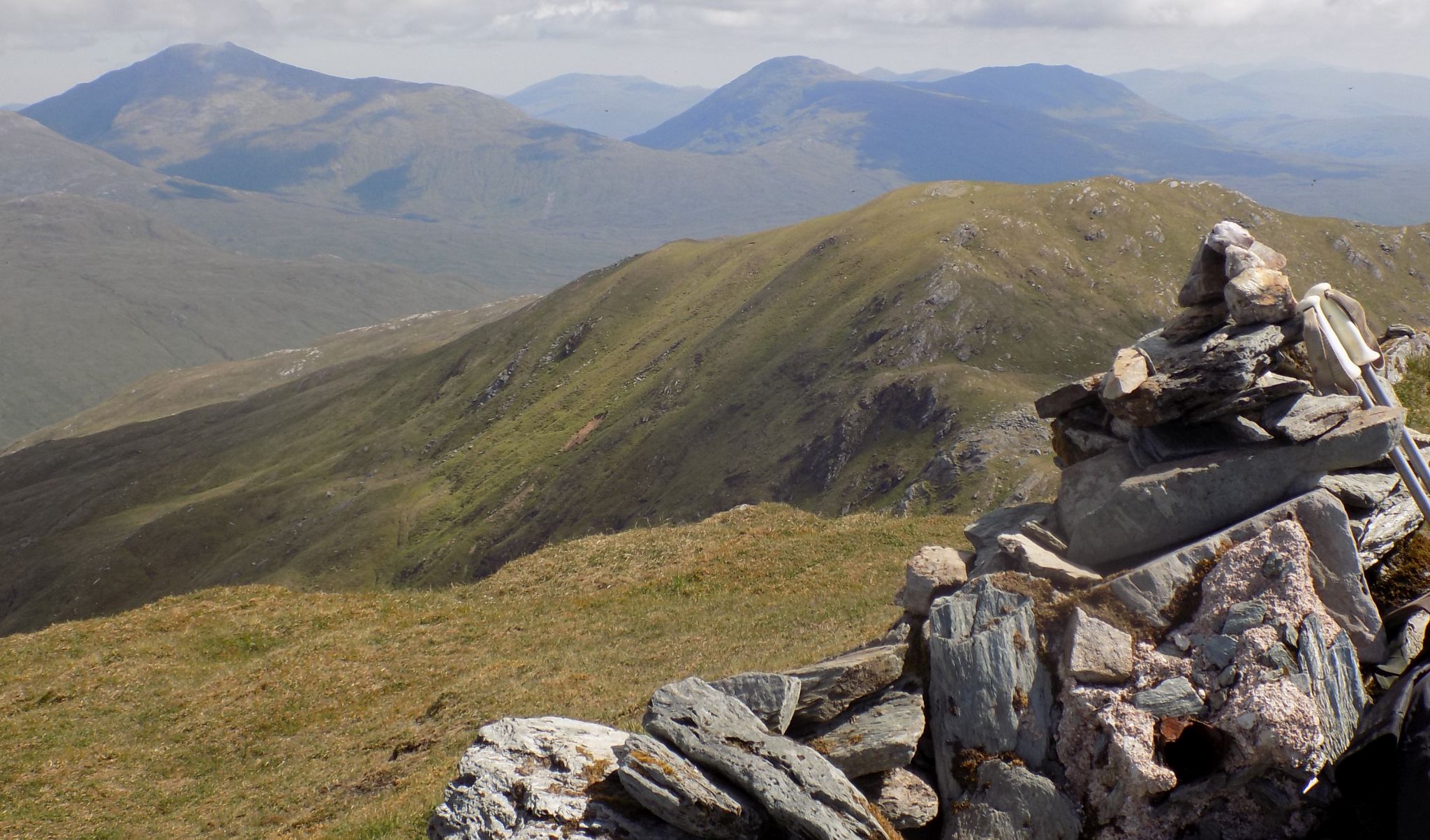 Ben Lui Group from Beinn Bhuidhe