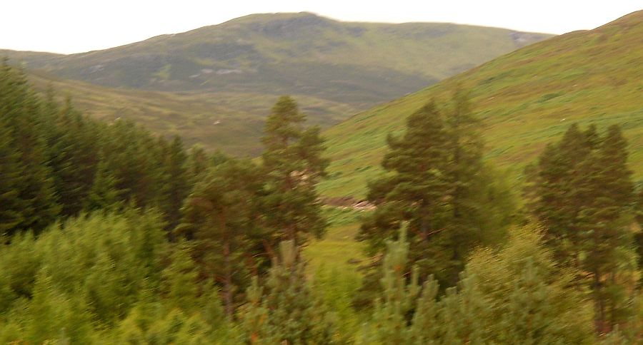 The Corbett Cam Chreag from the Kirk Road