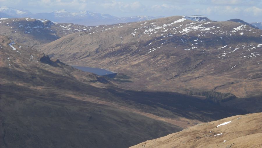 Meall Buidhe from Beinn nan Oighreag