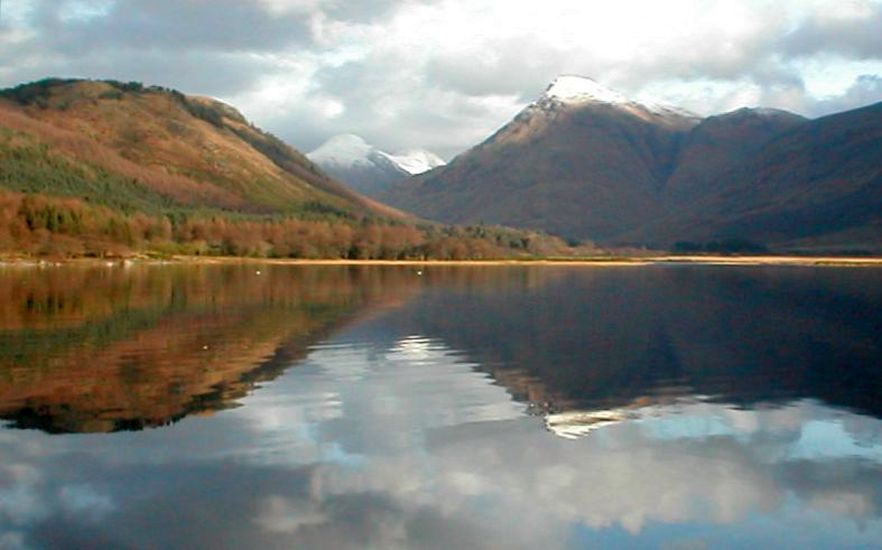 Loch Etive in Glen Etive