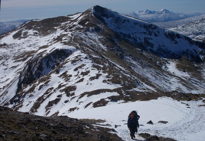 Beinn Ghlas from Ben Lawyers