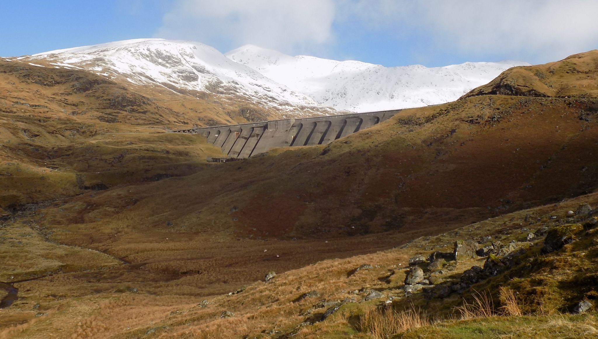 Ben Cruachan above Cruachan Dam