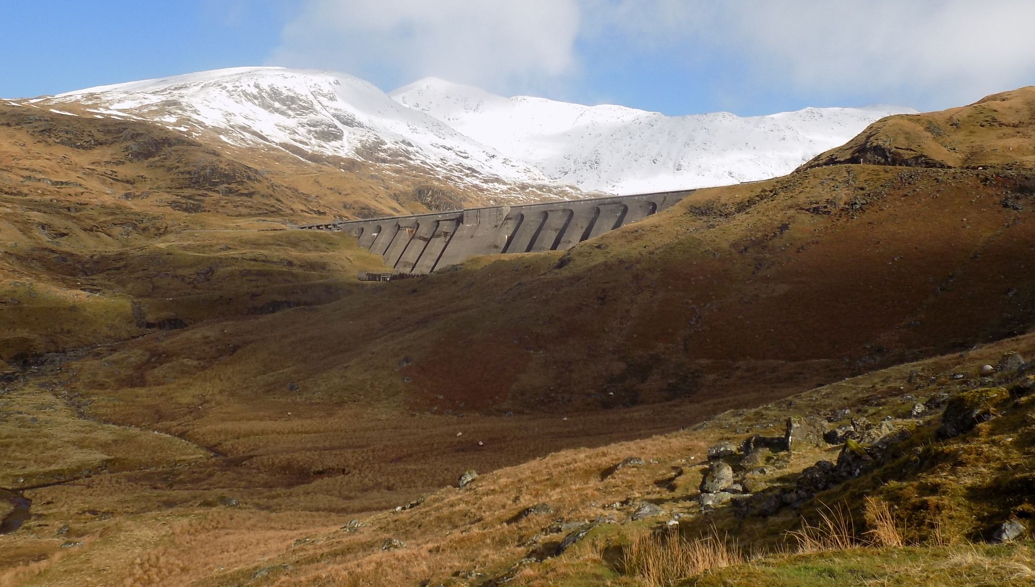 Ben Cruachan above Cruachan Dam