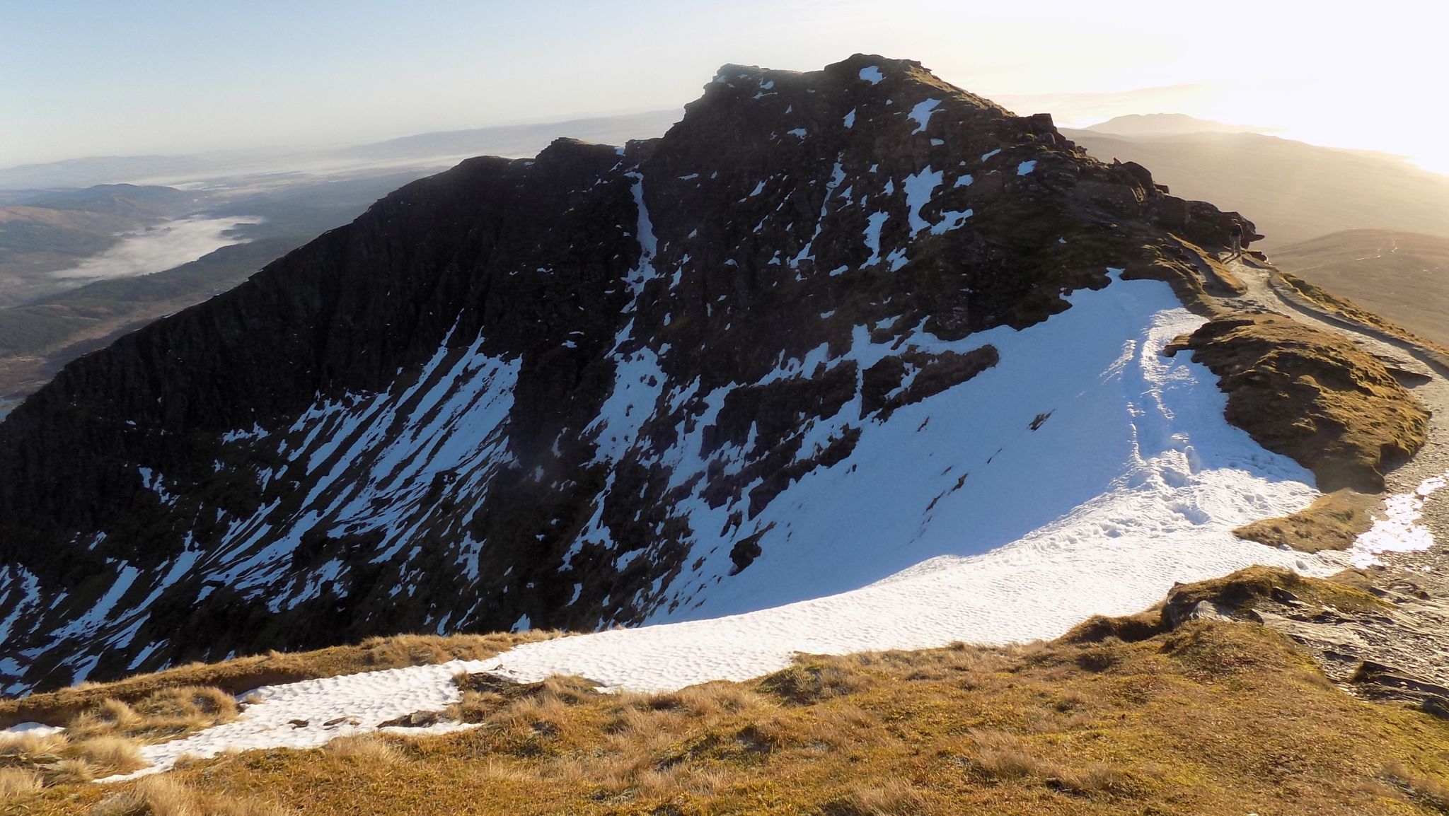 East ridge of Ben Lomond