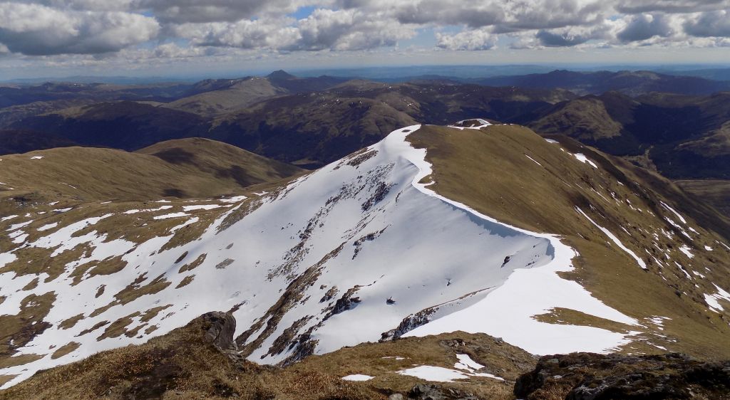 Stob Coire an Lochain from Stob Binnein