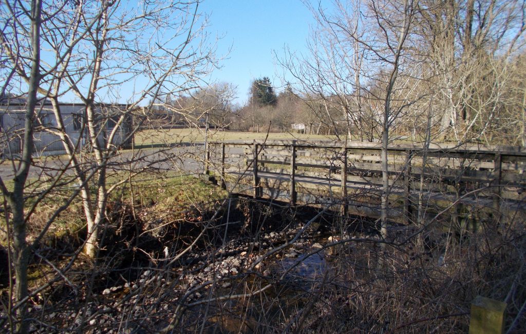 Footbridge over the Blane Water at Blanefield