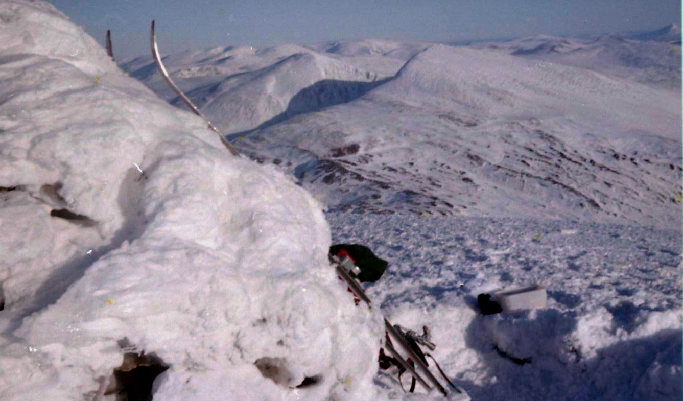 On the traverse of the Grey Corries