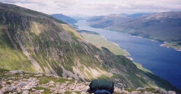 Loch Ericht from Beinn Bheoil