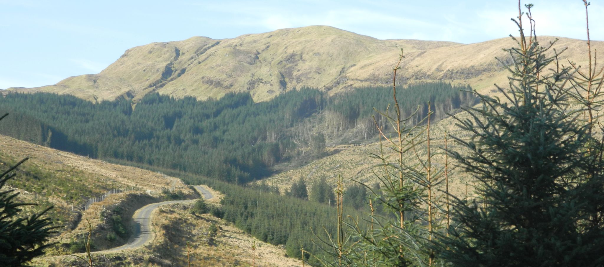 Cruach nam Capull above Hell's Glen