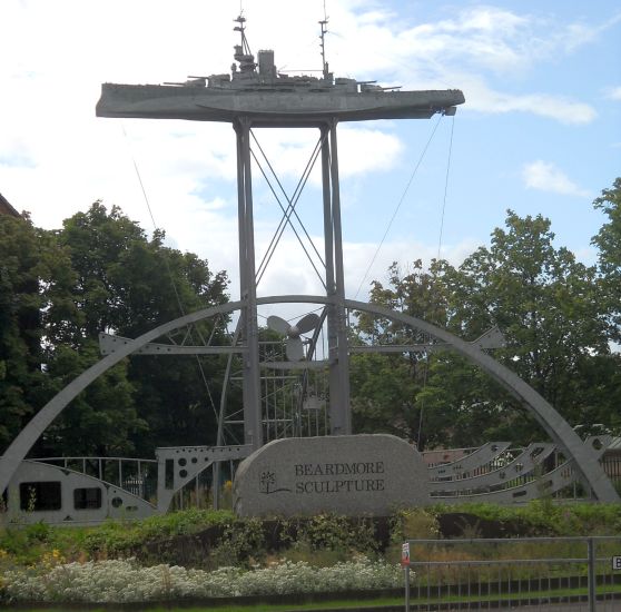 Beardmore Shipbuilding Sculpture in Clydebank