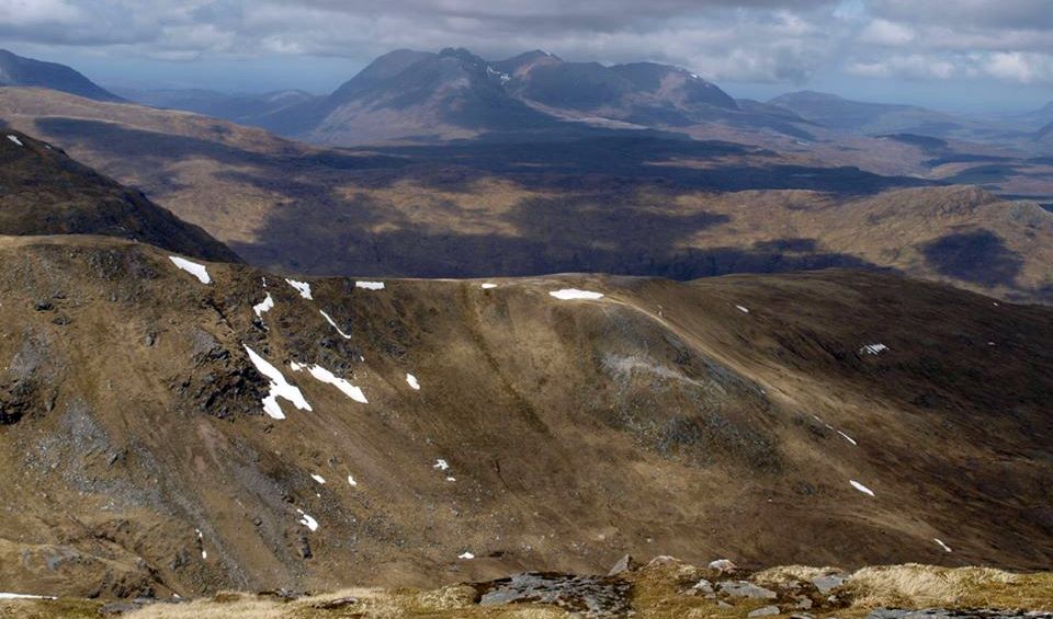 The Fannichs in the North West Highlands of Scotland