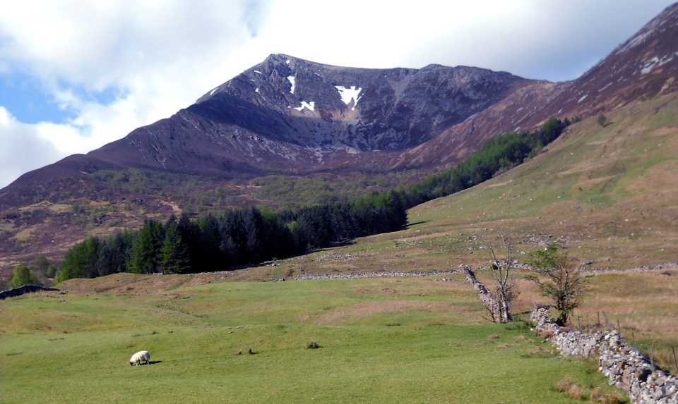 Sgorr Bhan on Beinn a' Bheithir from Ballachulish