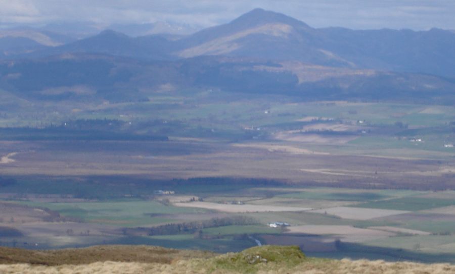 Ben Lomond from summit of Carleatheran
