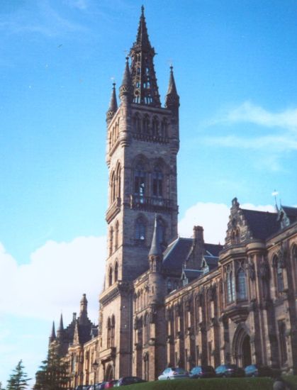 Glasgow University Tower