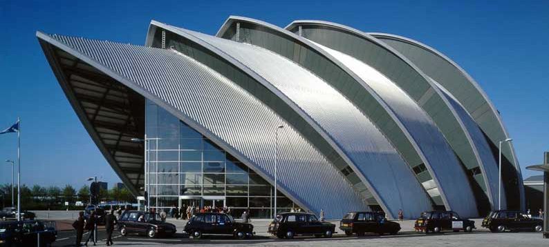 The Armadillo Building on the River Clyde