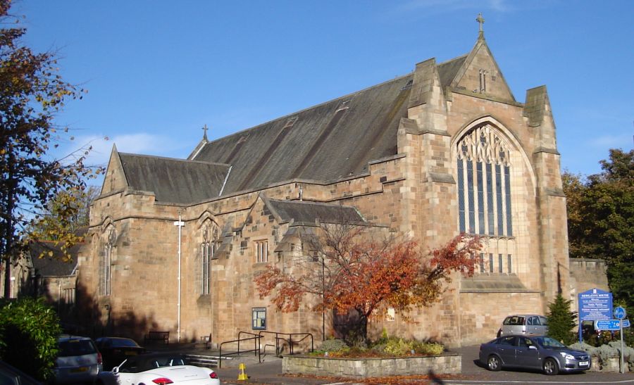 Newlands South Church near the White Cart River