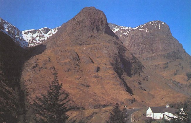 Gearr Aonach and Aonach Dubh in Glencoe