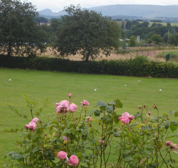 Campsie Fells from Maryhill Park