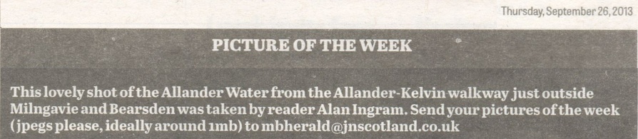 Milngavie and Bearsden Herald - Picture of the Week
