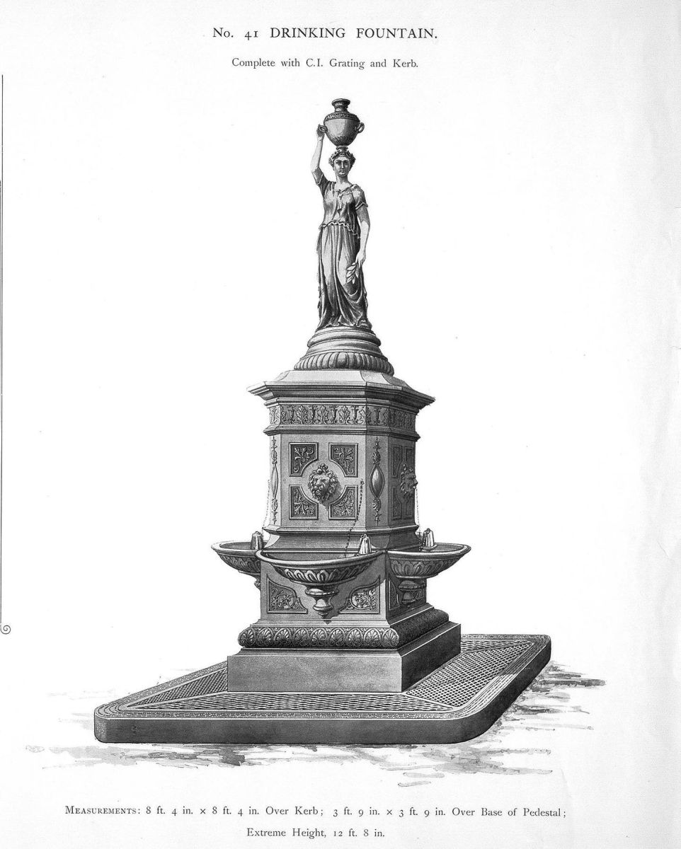 Drinking Fountain in Peel Glen Park in Kirkintilloch