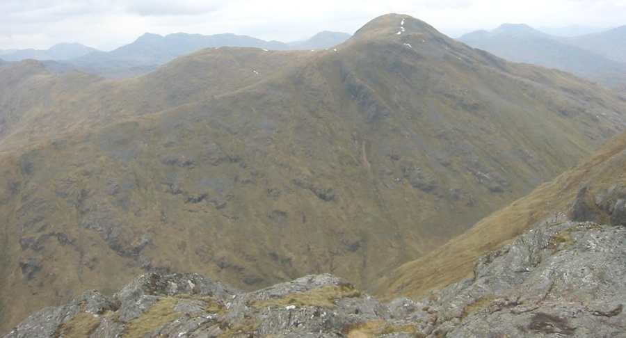 Sgurr Thuilm in Lochaber in Western Scotland