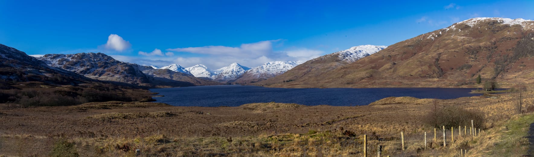 Arrochar Alps above Loch Arklet