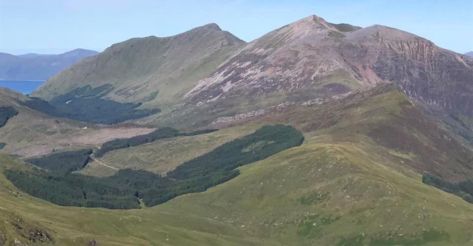 Beinn a' Bheithir from Sgorr na h-Ulaidh