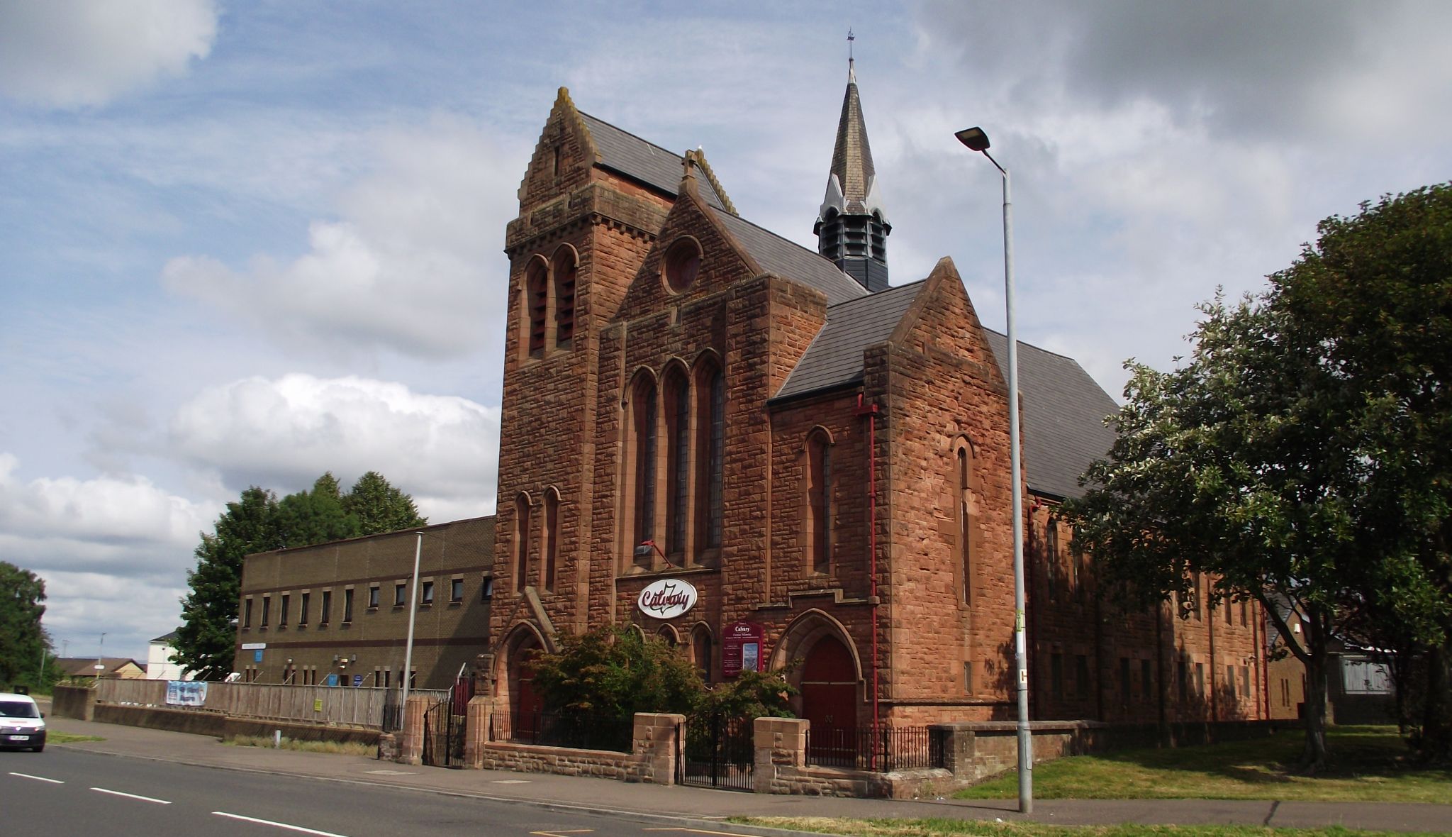 Church of Cavalry Christian Fellowship Mural in Motherwell
