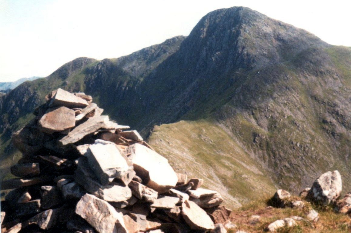 Sgurr an Fhuaran in the Five Sisters of Kintail