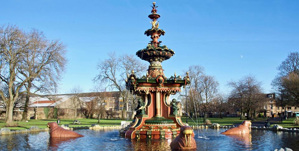 Fountain Gardens in Paisley