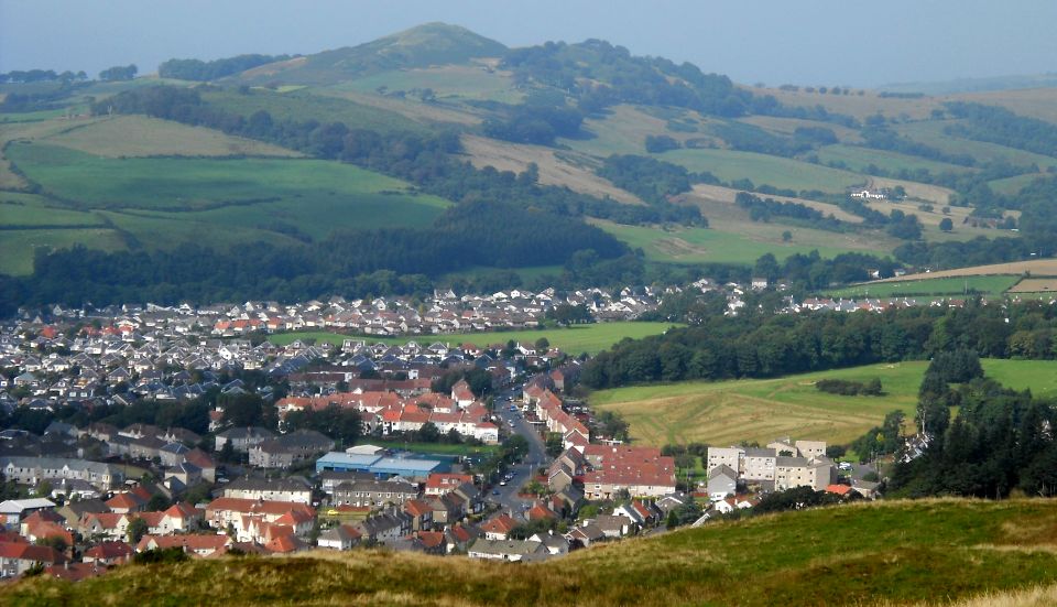 Knock Hill above Largs